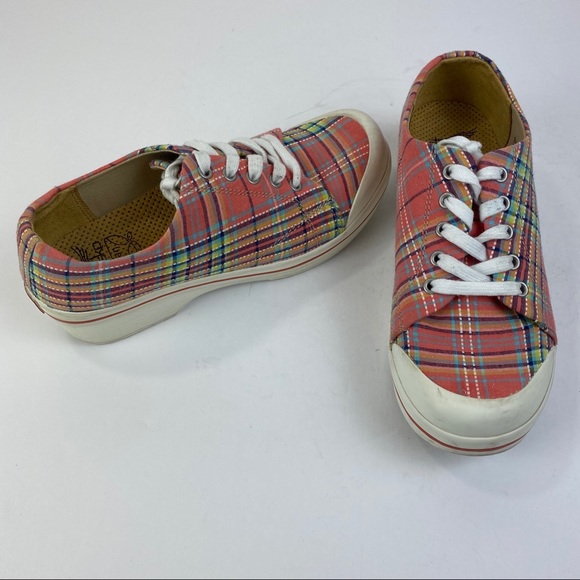 dansko plaid sneakers